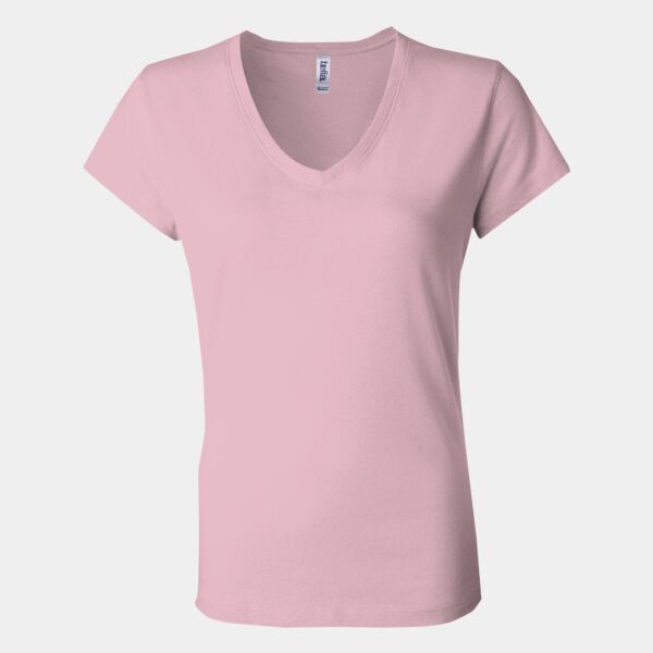 Women’s Jersey V-Neck Tee Thumbnail