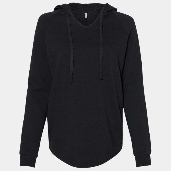 Women’s Lightweight California Wave Wash Hooded Sweatshirt Thumbnail