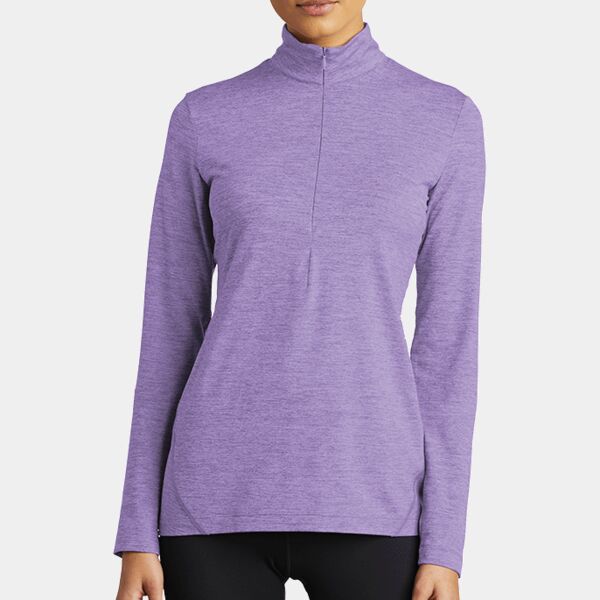 Ladies Exchange 1.5 Long Sleeve 1/2 Zip Thumbnail