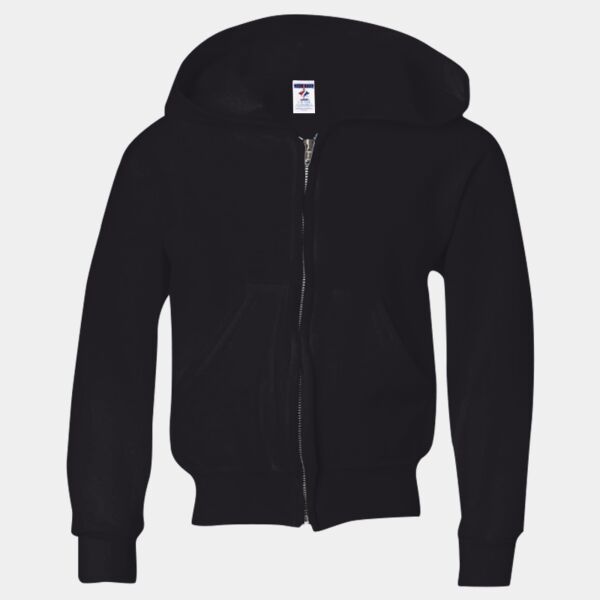 JERZEES - NuBlend® Youth Full-Zip Hooded Sweatshirt Thumbnail