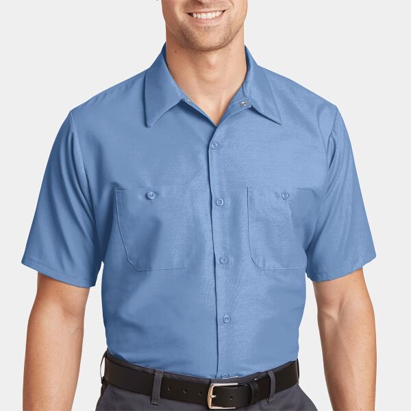 Red  Kap - Long Size, Short Sleeve Industrial Work Shirt Thumbnail