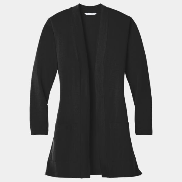 ® Ladies Concept Long Pocket Cardigan Thumbnail